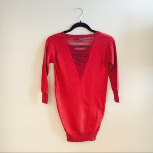 NWOT UO Distressed Slouchy Oversized Sweater